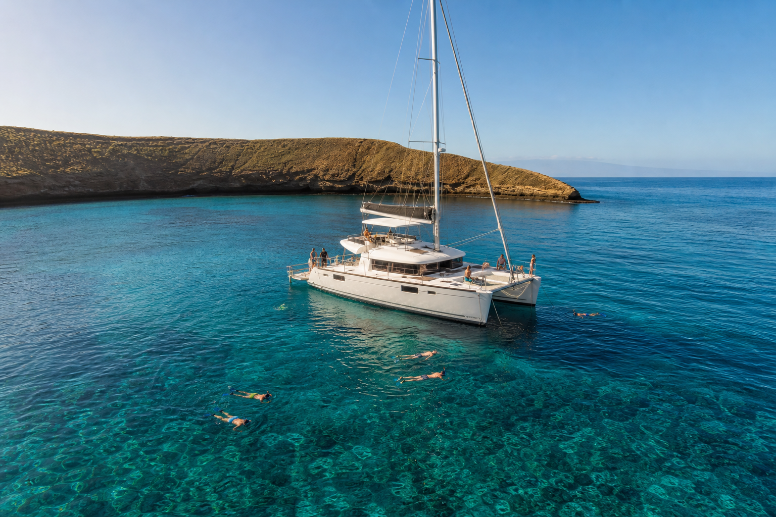 Molokini & Turtle Town Tour with Meal snorkeling experience